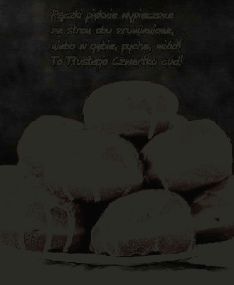 Pączki pięknie wypieczone ze stron obu zrumienione